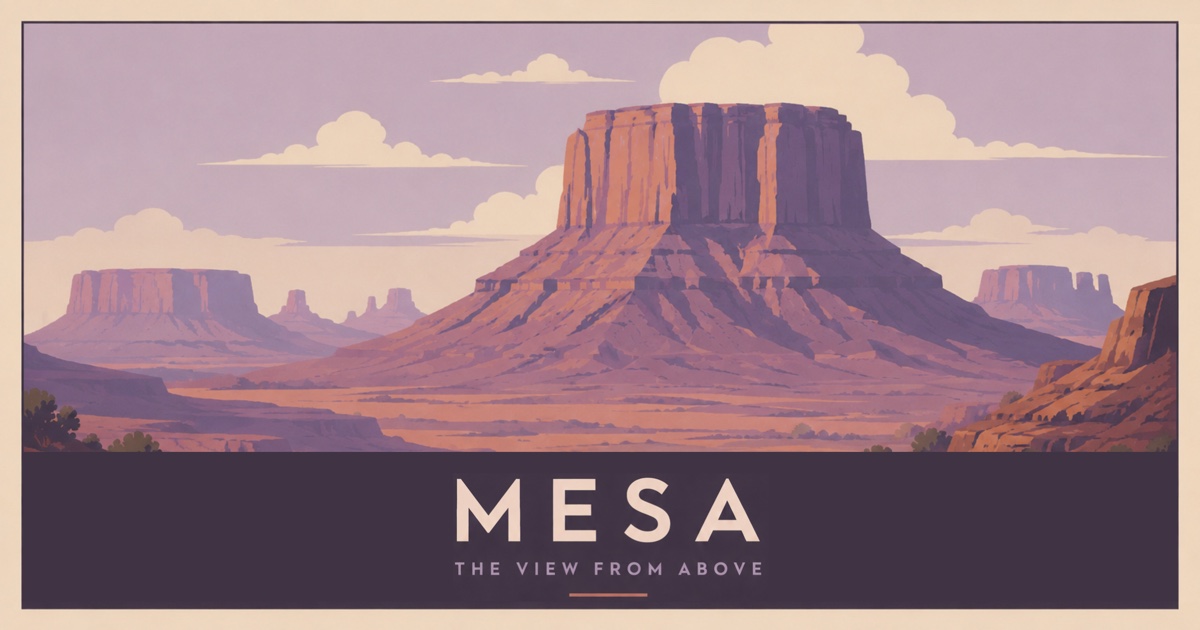 Mesa poster